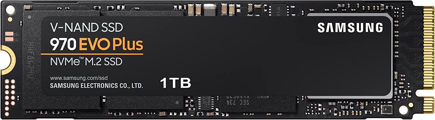 SAMSUNG 970 EVO Plus SSD 1TB NVMe M.2 Internal Solid State Hard Drive, V-NAND Technology